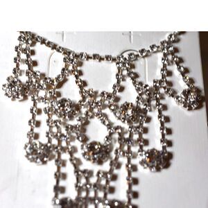 NIP RHINESTONE Super Classy and Sexy Dancer Hand Thong Ring Bracelet O/S